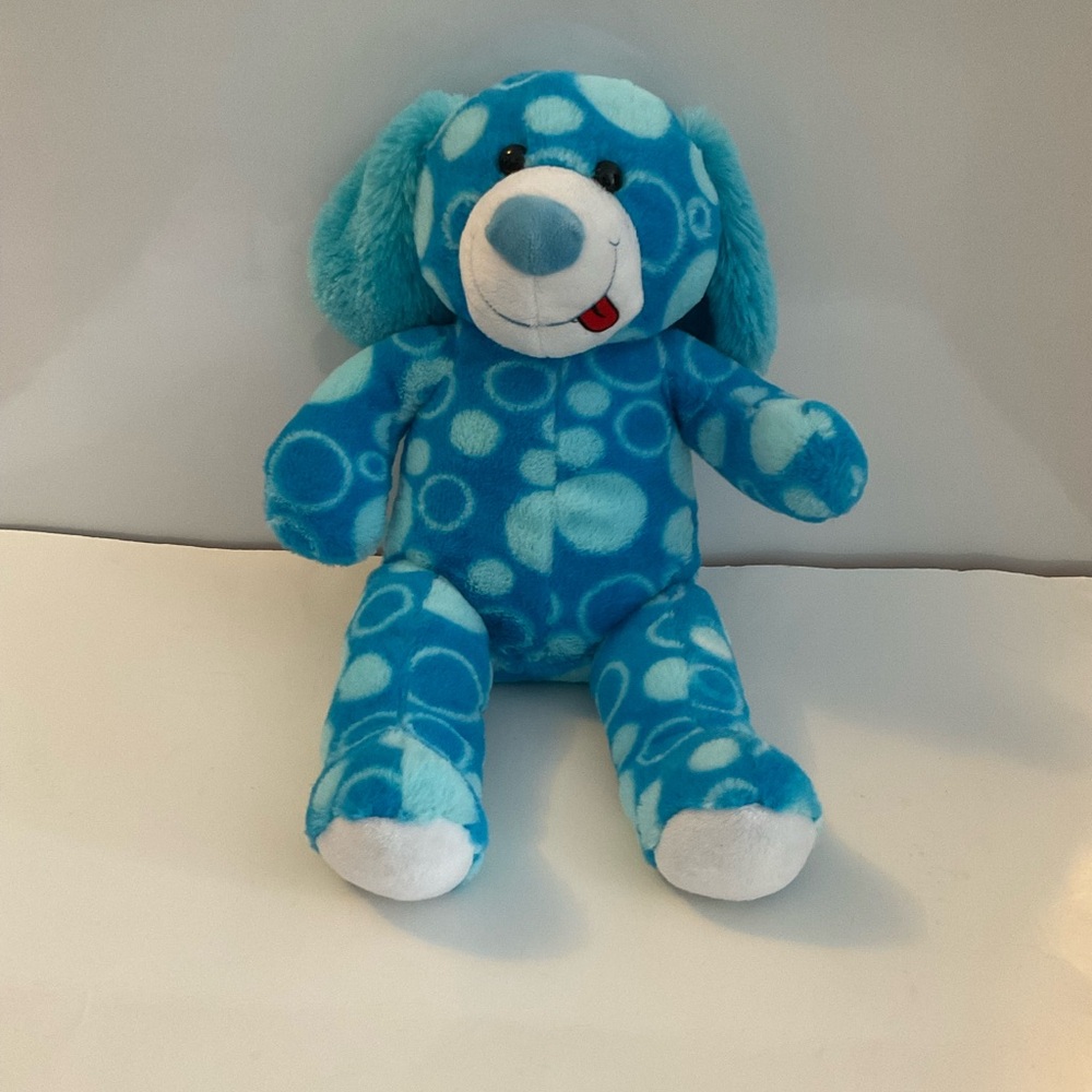 Teddy Mountain Blue Dog Plush